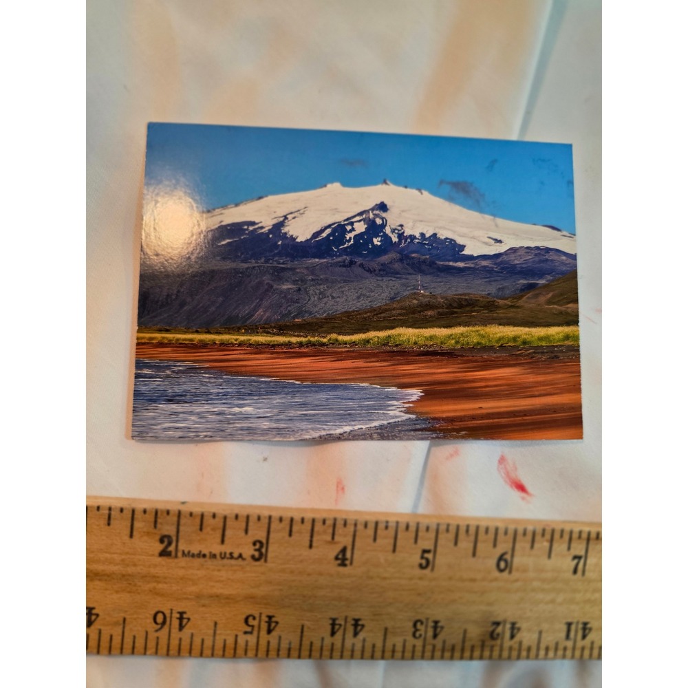 Vintage Snæfellsjökull Iceland Postcard Vilhelm Gunnarsson SULA Unposted Card